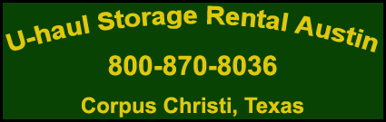 corpus christi storage u-haul rental