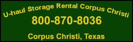 corpus christi storage u-haul rental