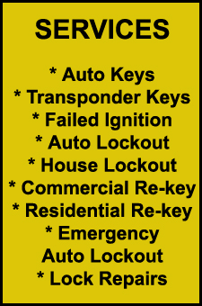Transponder Key in SAN RAMON : Transponder Key SAN RAMON California